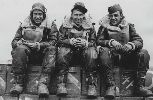 Aaf ww2 photo pilote - us,