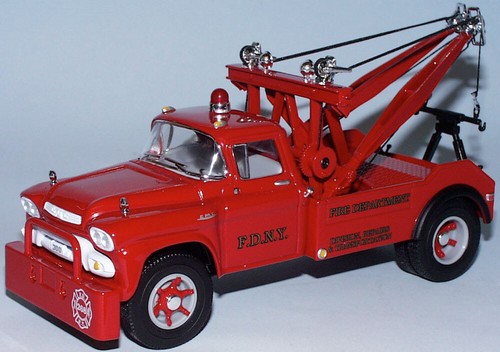 1952 gmc tow truck fdny - gmc,