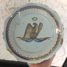 Ancienne Assiette Faïence