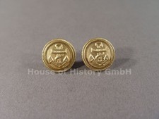 Kriegsmarine Lot De 2 Boutons