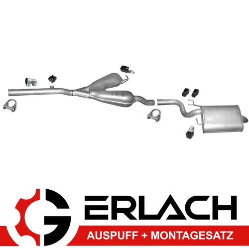 Pot échappement pour bmw - d'échappement,