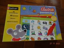 jeu d'apprentissage avec stylo sonore et lumineux Electro premiers jeux Nathan