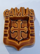 CENDRIER ANCIEN CÉRAMIQUE ST CLÉMENT CAMUS OBJET PUB BAR BISTROT  CROIX