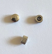 NOS : VINTAGE COURONNE TISSOT DE 4 MM DE DIAMETRE ACIER @ TISSOT CROWN 4 MM