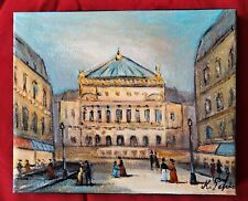 Belle huile  du XX e par