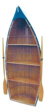 Etagère à bateau mobilier maritime en Bois 135 x 56 cm Sea-Club