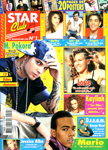 Magazine star club - star, m