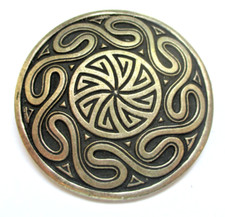 Ancienne broche bouclier - ancienne,
