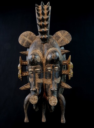 Art africain masque kpelie - art,