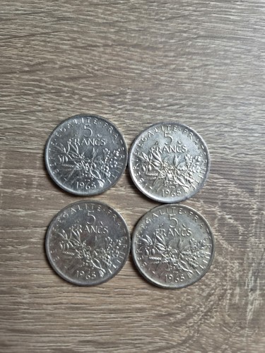 Lot pièces 5 frs - pièces,