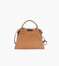 Fendi Sac Peekaboo Brun 21983