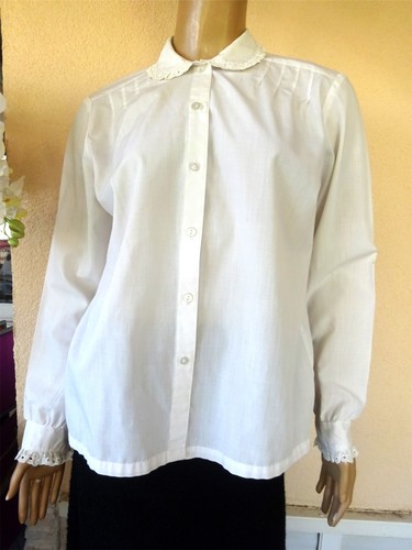 Chemisier blanc broderie - ,