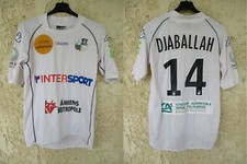 Maillot ASC AMIENS porté DJABALLAH n°14 KAPPA match worn shirt Ligue 2 trikot M