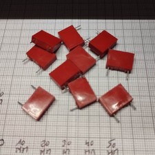 0.1 µF 100 nF  0.1 uF/K     100 Volts  condensateur    Lot 10 Pcs        F16h4