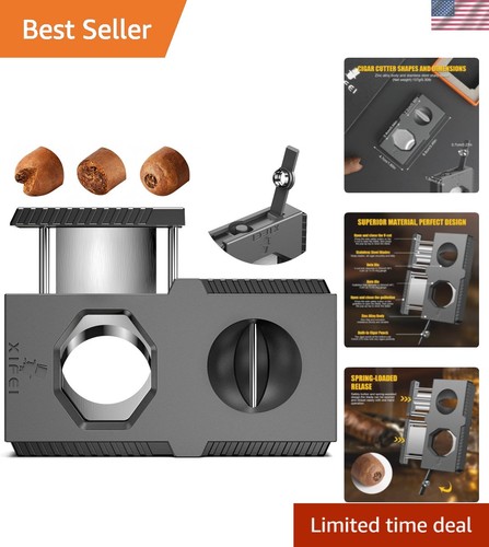 Cigar cutter cut - cutter, v-cut