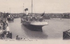 CPA 76 Marine DIEPPE Steamer