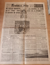 WW2 GUERRE 39/45 JOURNAL