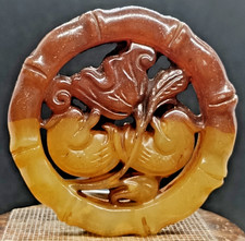 Ancien pendentif à fleurs en