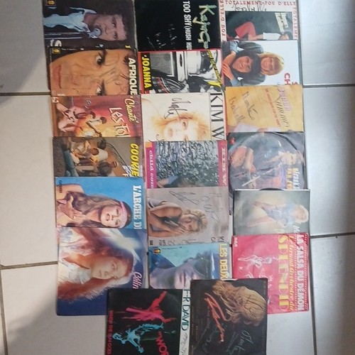 Lot disques vinyles 33t - lot,