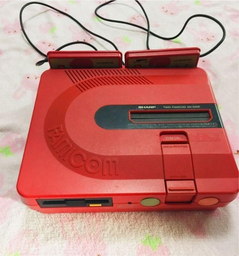 Console sharp twin famicom - console,