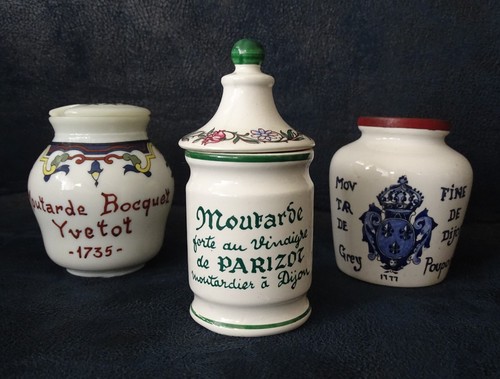 Anciens pots moutarde - anciens,