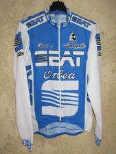 Maillot cycliste SEAT ORBEA 1986 vintage camiseta shirt jersey Etxe-Ondo L/S 5