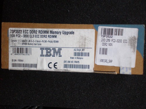 Memoria ibm 1gb - 1gb, pc-3200