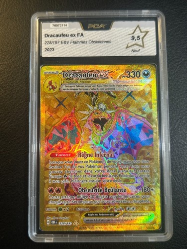 Carte pokémon dracaufeu - pokémon,