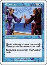 Magic MTG - Opposition - 7ème Edition - POOR - FR - FOIL