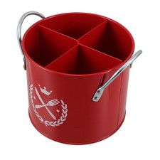  Seau De Rangement Vaisselle Cuisine Porte Ustensiles Organisateur Couverts