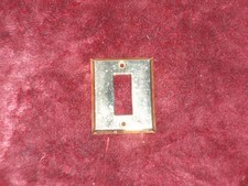 Plaque Enjoliveur métal Doré