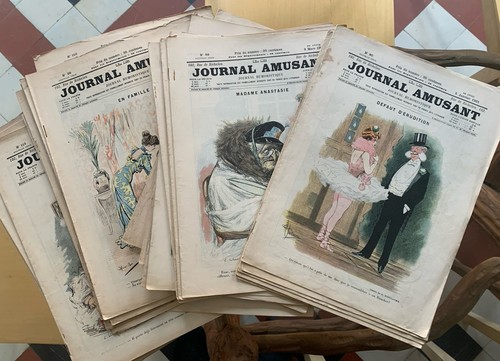 Journal amusant 1901 lot de - amusant,