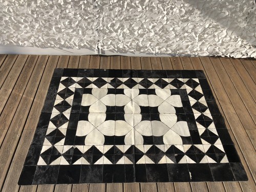 Tapis peau vache - en, de