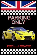 plaque " PARKING ONLY LOTUS