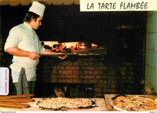 Recettes de Cuisine - Tarte flambée - Alsace - Gastronomie - CPM - Voir Scans Re