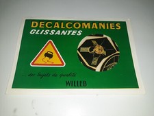 décalcomanies  glissantes   LES SATELLITES      WILLEB    DECORAMA TOURET