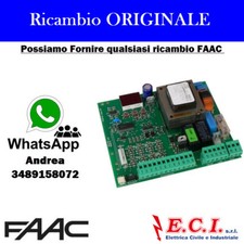 FAAC Carte Électronique Centrale Pour Moteur 748 740D 748D 740 202269