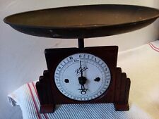 KRUPS BALANCE DE CUISINE ANCIENNE fonte rouge en état de MARCHE à 10kg en TBE