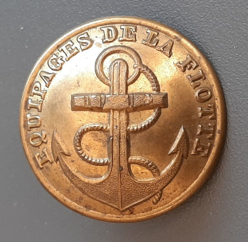 Bouton marine 1858 equipages - bouton,