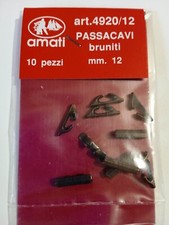 AMATI 4920/12 Chaumards brunis 12mm Modélisme Naval Bateau accastillage maquette