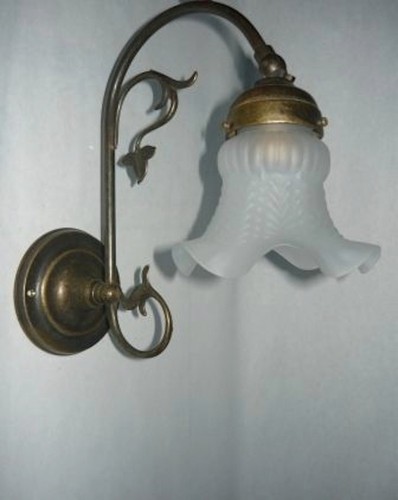 Applique lampe laiton - lampe,