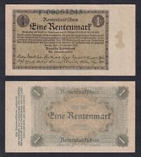 Billet Allemagne 1 Rentenmark