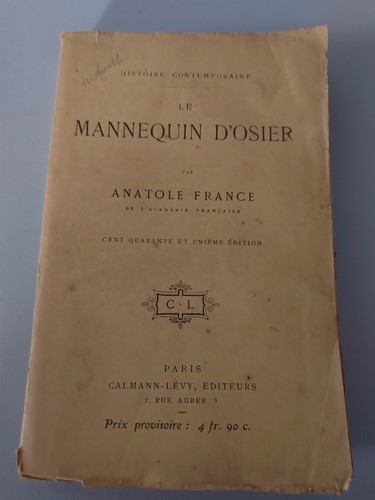 Mannequin osier anatole - mannequin, d'osier