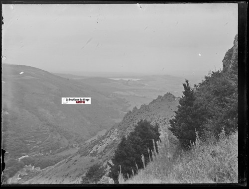 Pyrénées lac plaque verre - pyrénées,,