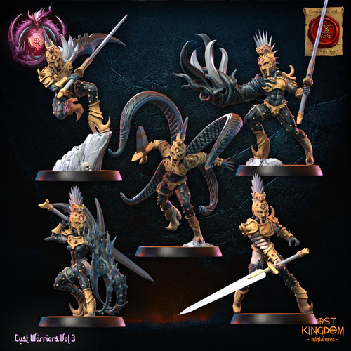 Escouade guerrier chaos - guerrier,