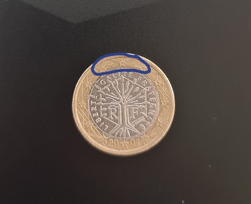 Pièce rare euro - 1,