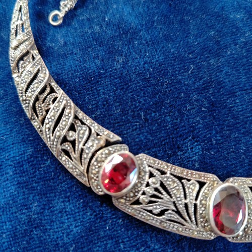 Collier ancien argent 825