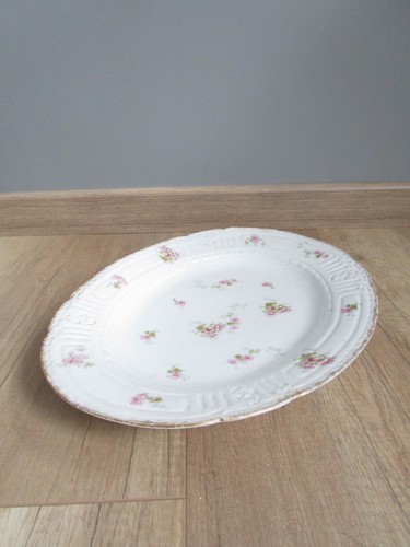 Grand plat ovale - en, porcelaine