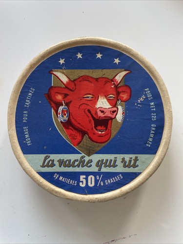 Boîte ancienne vache qui - ancienne,