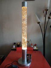 Vintage, immense lampe à paillettes en super état, fonctionnelle, super top